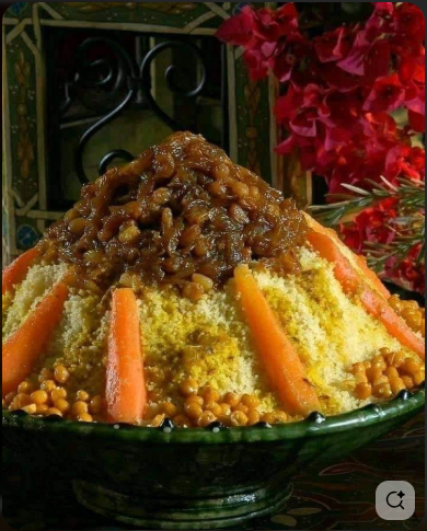 Traditional couscous