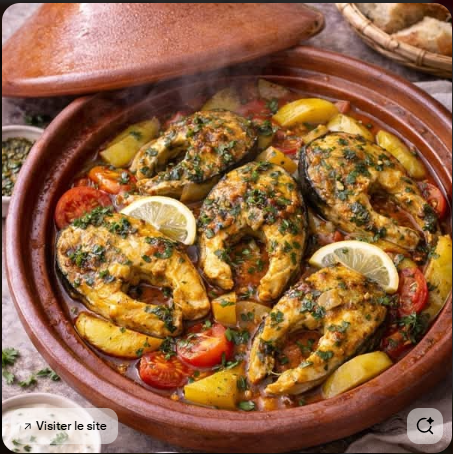 Moroccan fish tagine